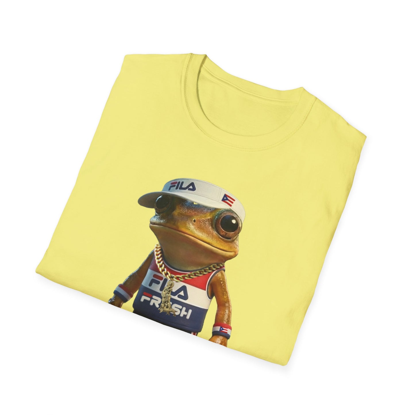 Fila Fresh Coqui Bori Visor Puerto Rock Unisex Softstyle Tee