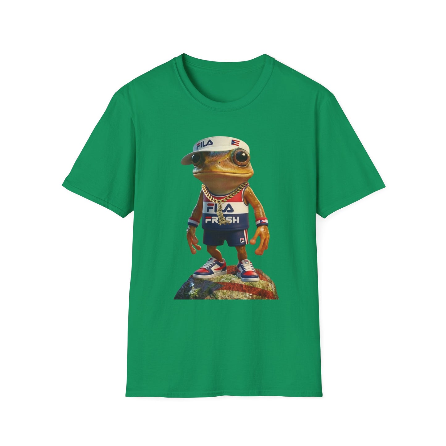 Fila Fresh Coqui Bori Visor Puerto Rock Unisex Softstyle Tee