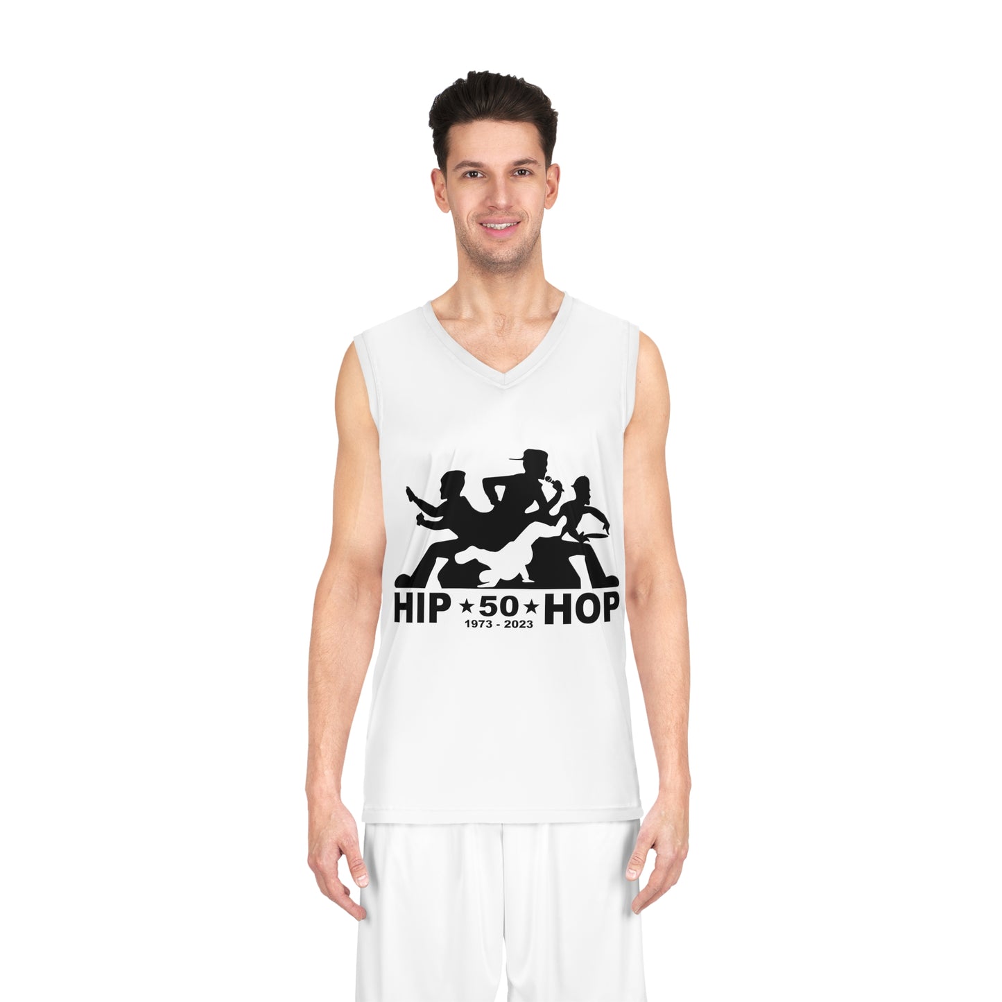 Hip Hop 50th Anniversary  Basketball Jersey (AOP)