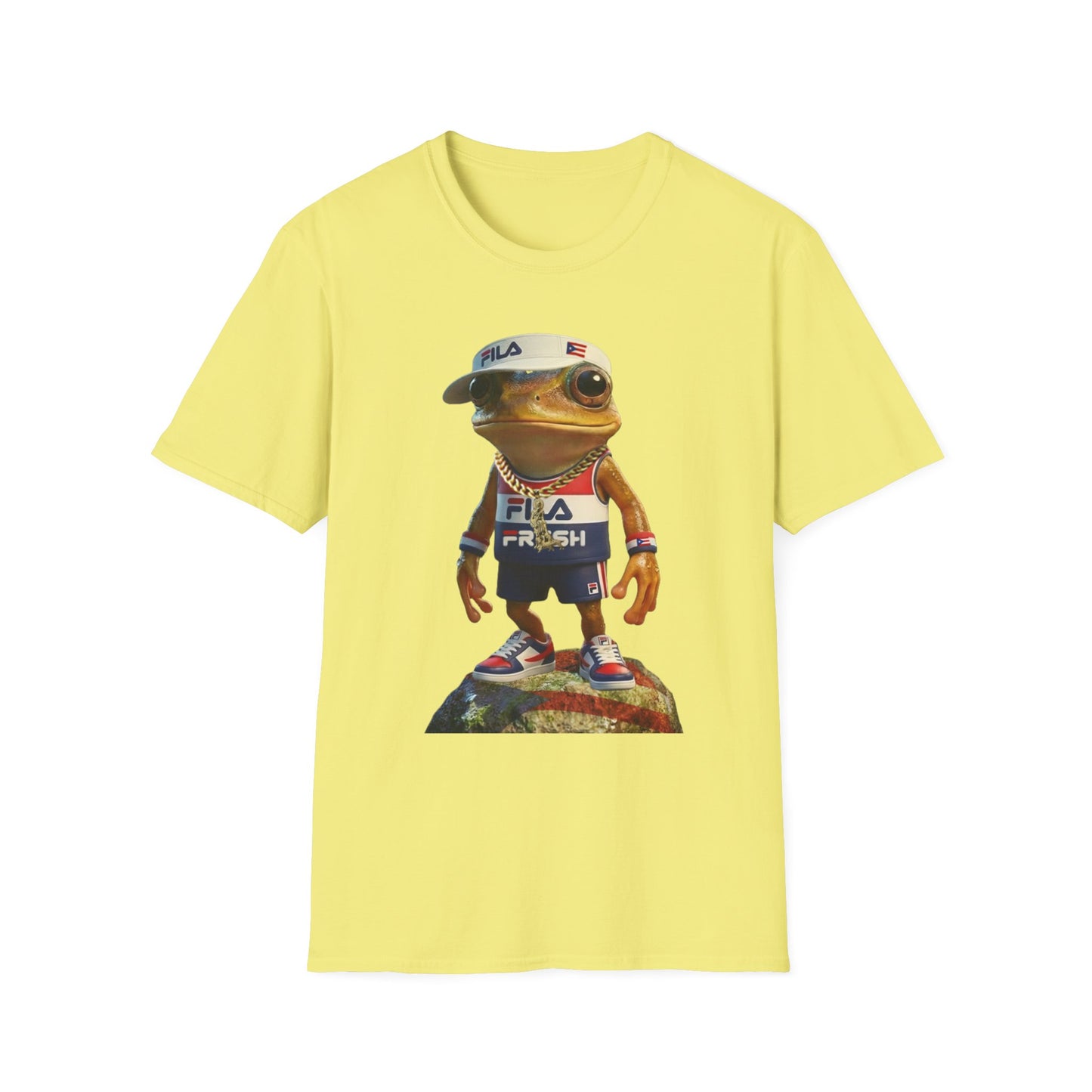 Fila Fresh Coqui Bori Visor Puerto Rock Unisex Softstyle Tee