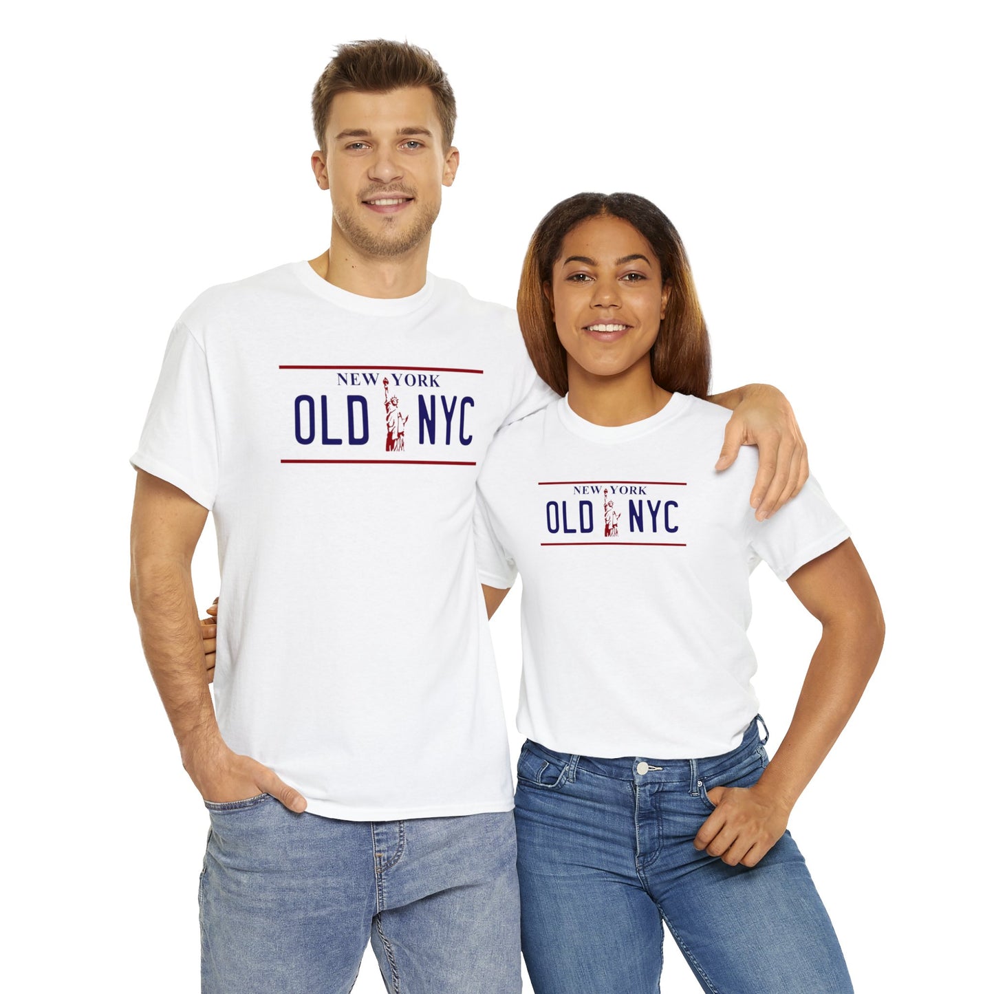 Old NYC Unisex Heavy Cotton Tee