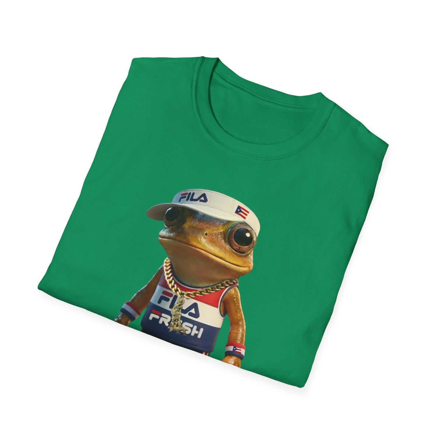Fila Fresh Coqui Bori Visor Puerto Rock Unisex Softstyle Tee