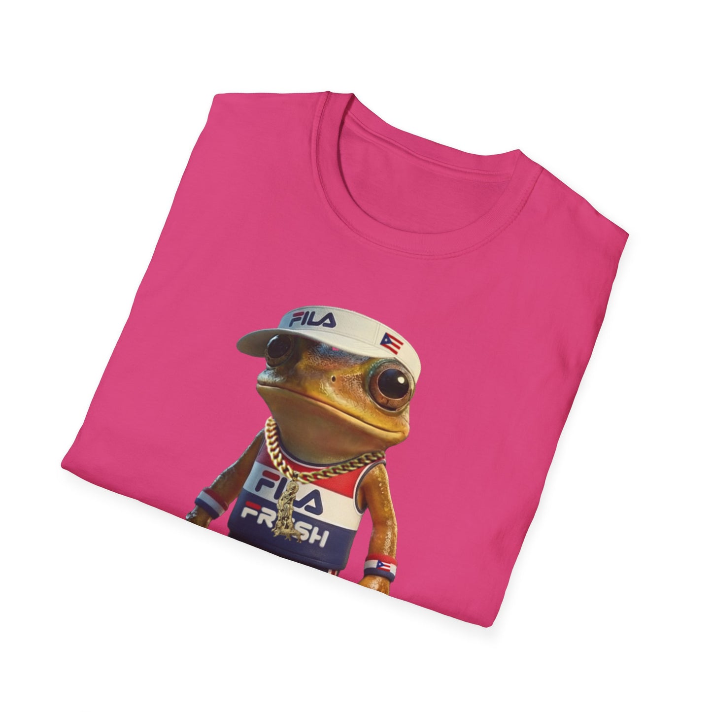 Fila Fresh Coqui Bori Visor Puerto Rock Unisex Softstyle Tee