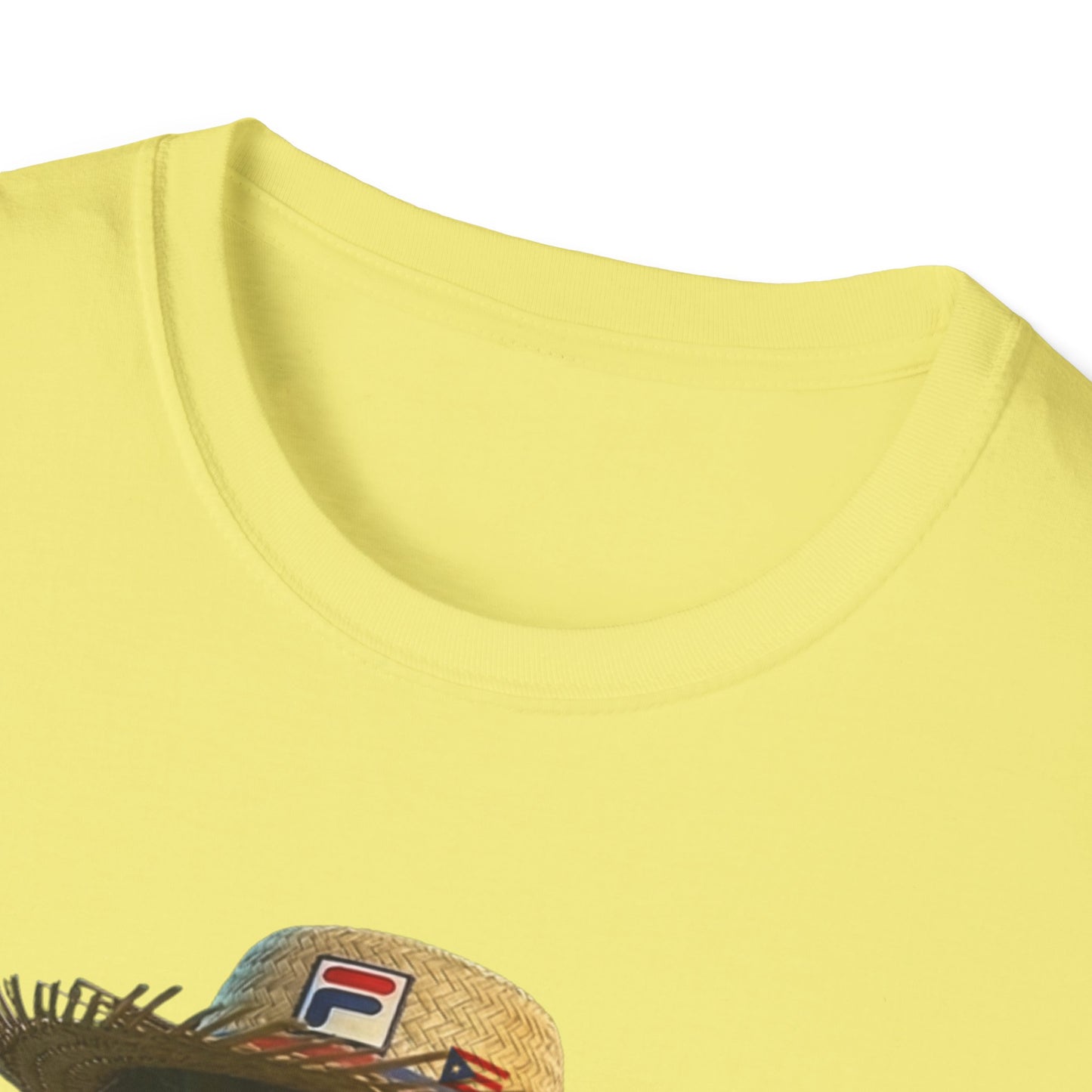 Fila Fresh Coqui Bori Straw Hat  Unisex Softstyle Tee