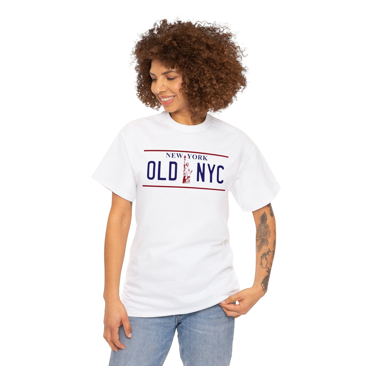 Old NYC Unisex Heavy Cotton Tee