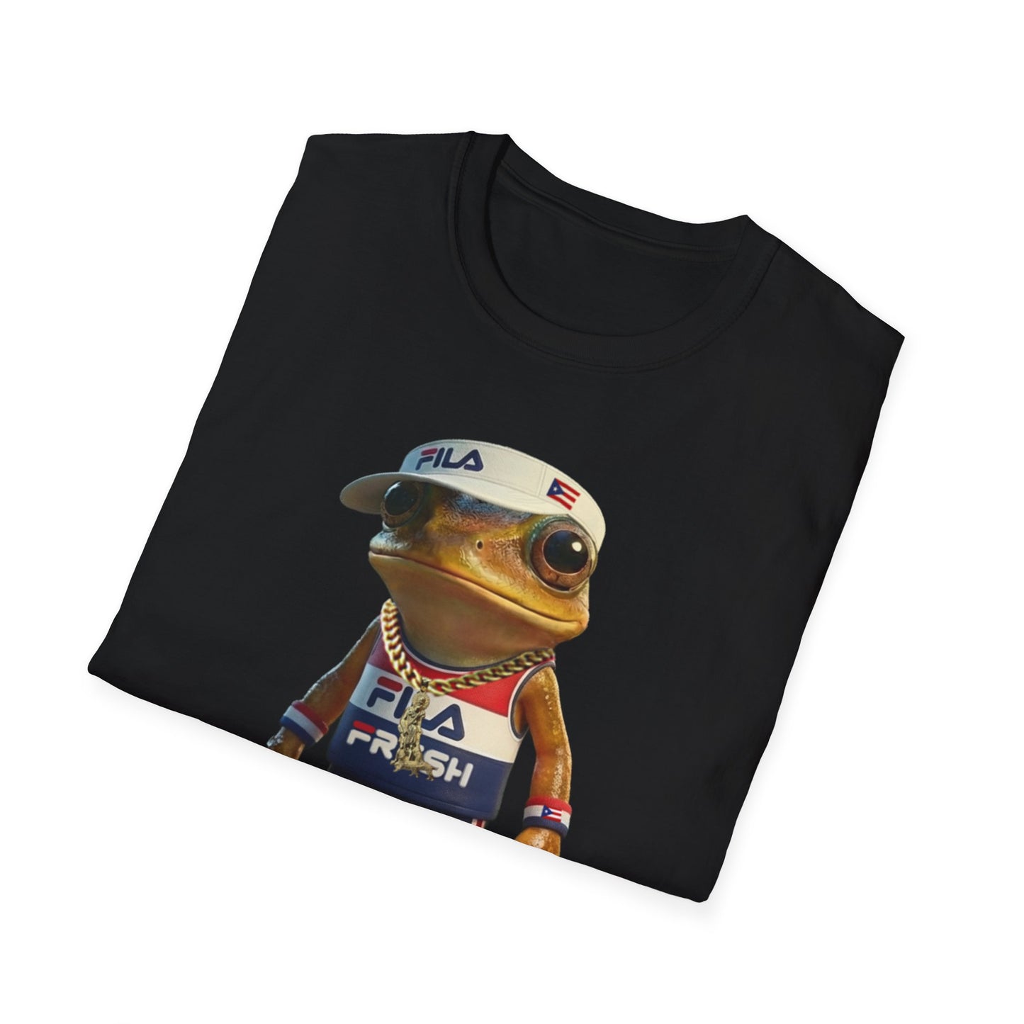 Fila Fresh Coqui Bori Visor Puerto Rock Unisex Softstyle Tee