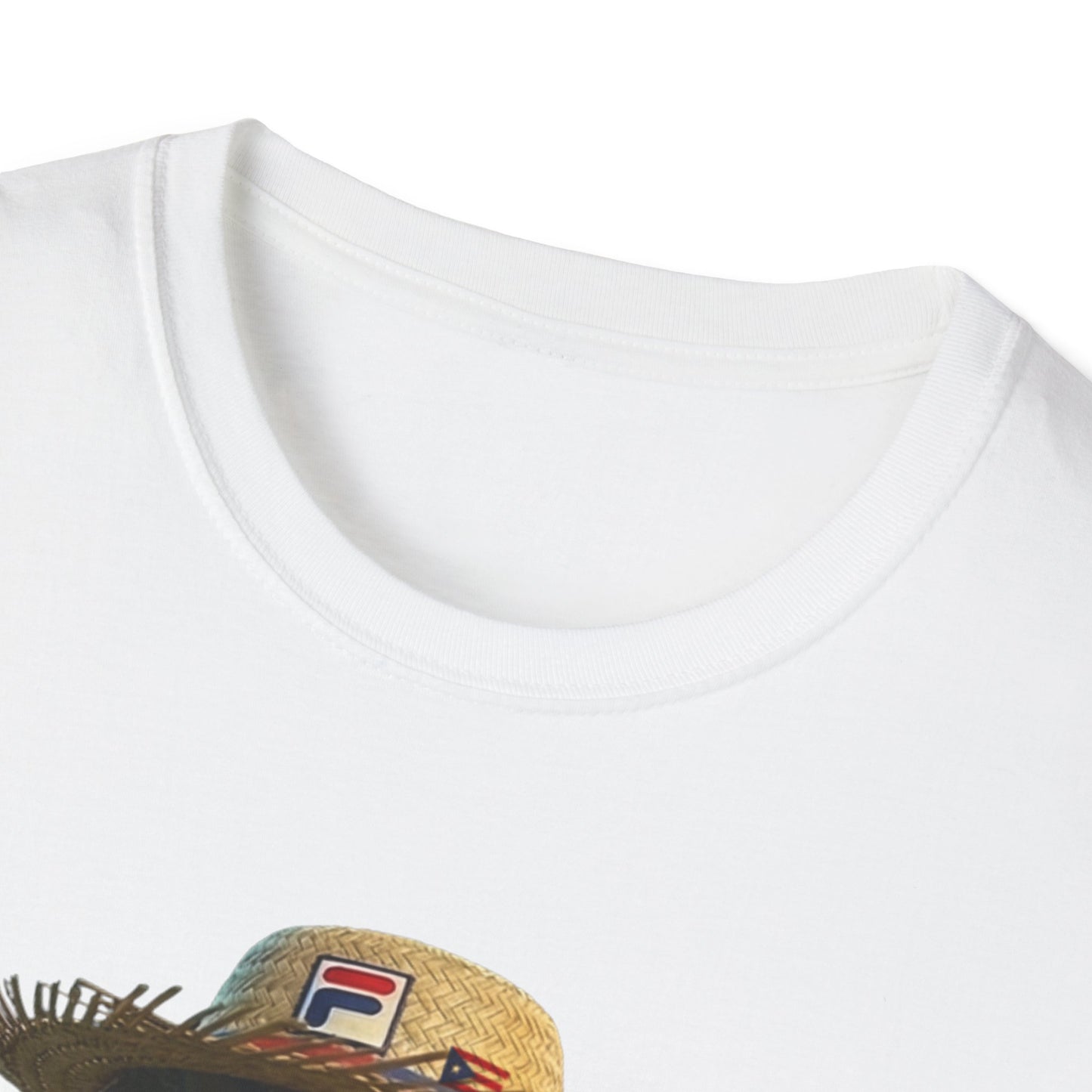 Fila Fresh Coqui Bori Straw Hat  Unisex Softstyle Tee