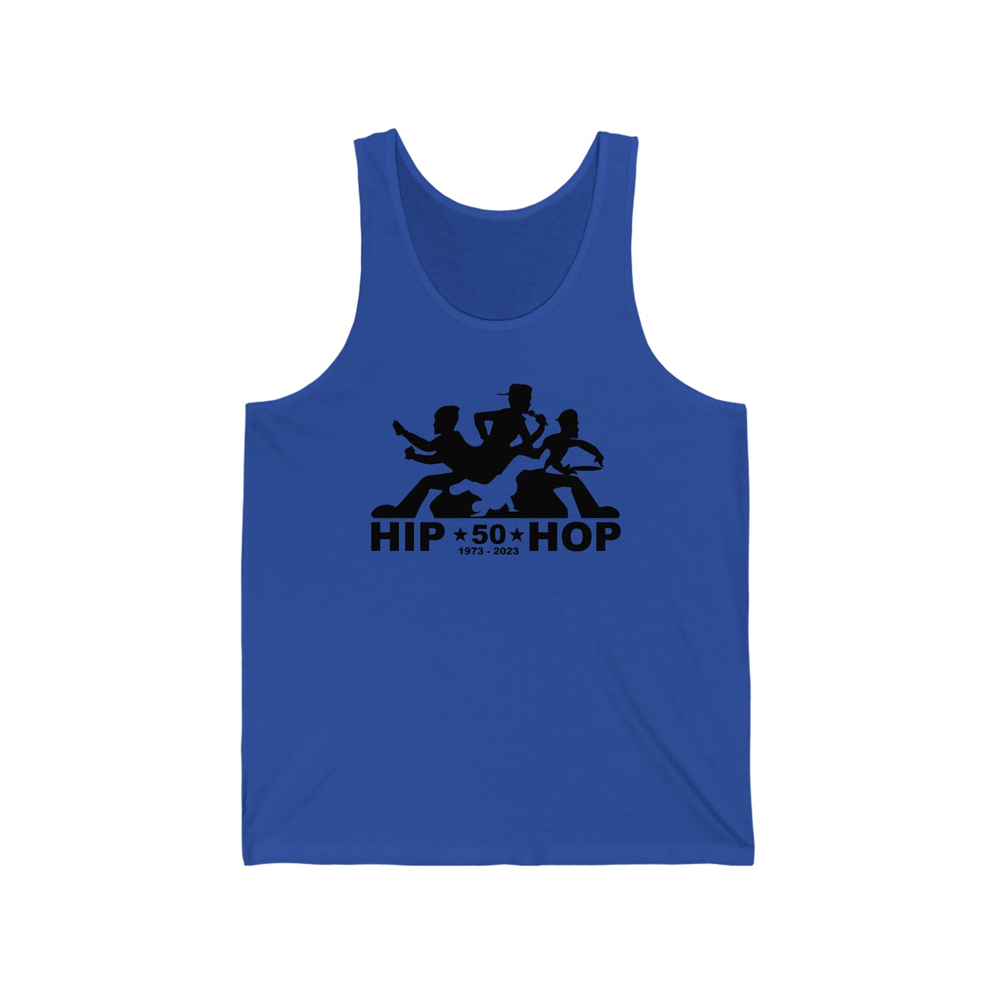 Hip Hop 50th Anniversary Unisex Jersey Tank Top