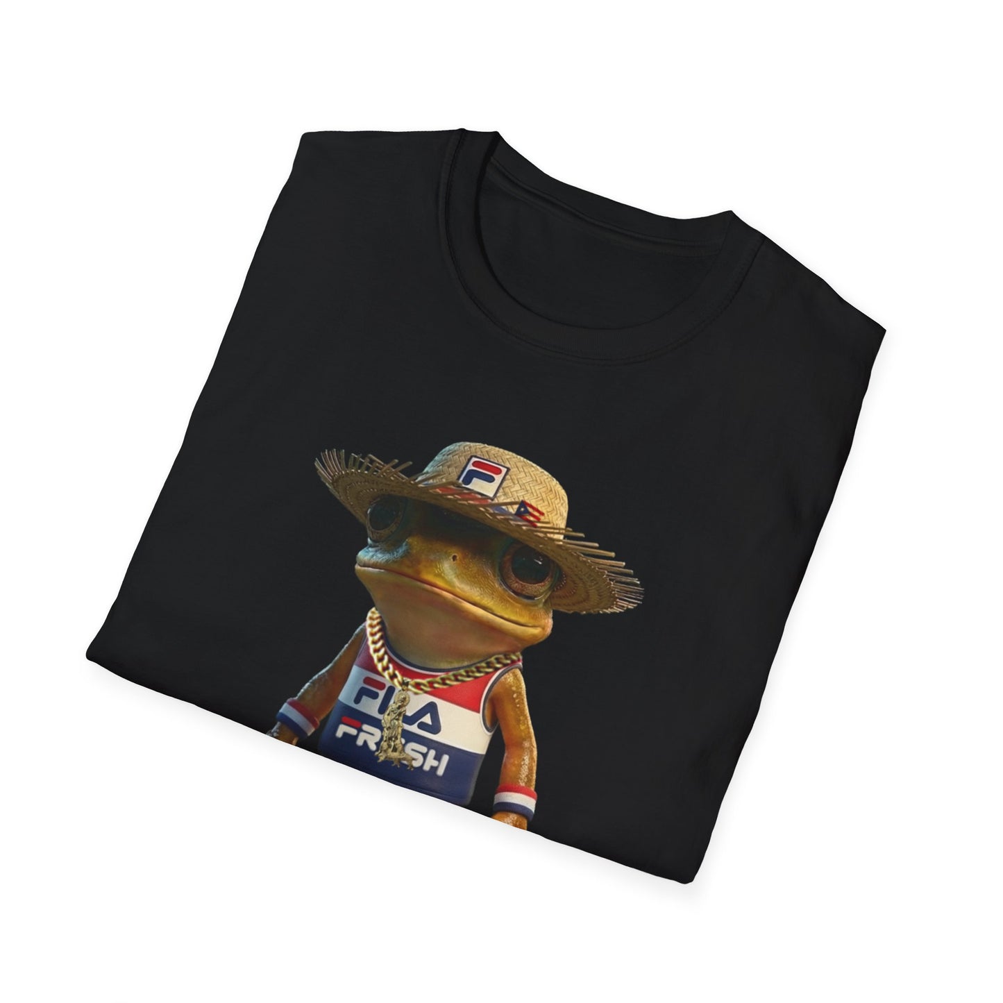 Fila Fresh Coqui Bori Straw Hat  Unisex Softstyle Tee