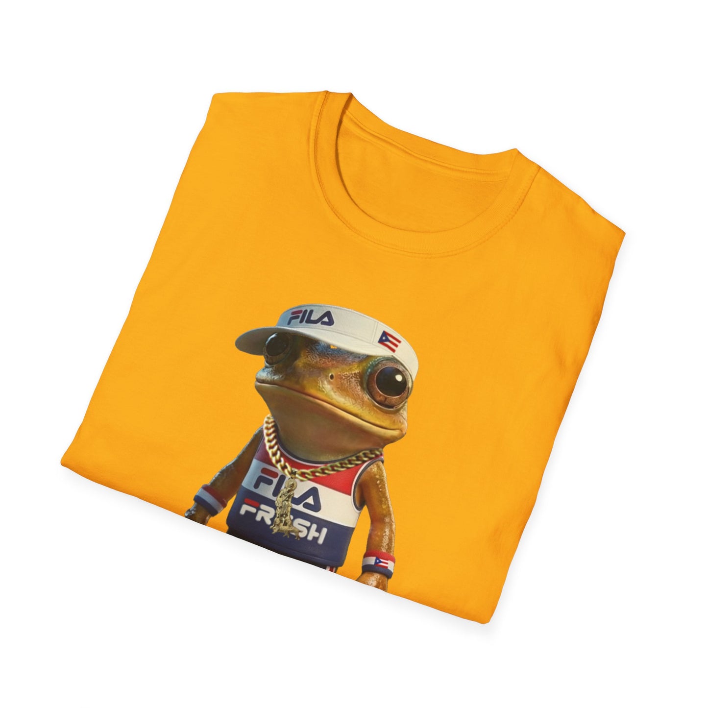 Fila Fresh Coqui Bori Visor Puerto Rock Unisex Softstyle Tee