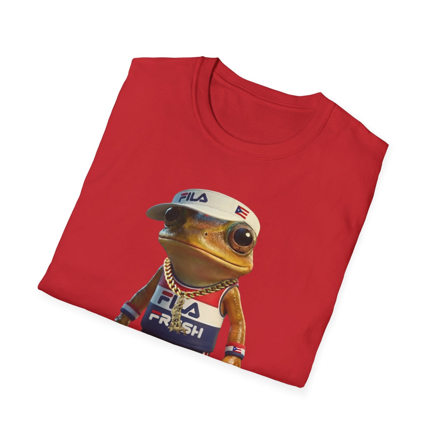 Fila Fresh Coqui Bori Visor Puerto Rock Unisex Softstyle Tee
