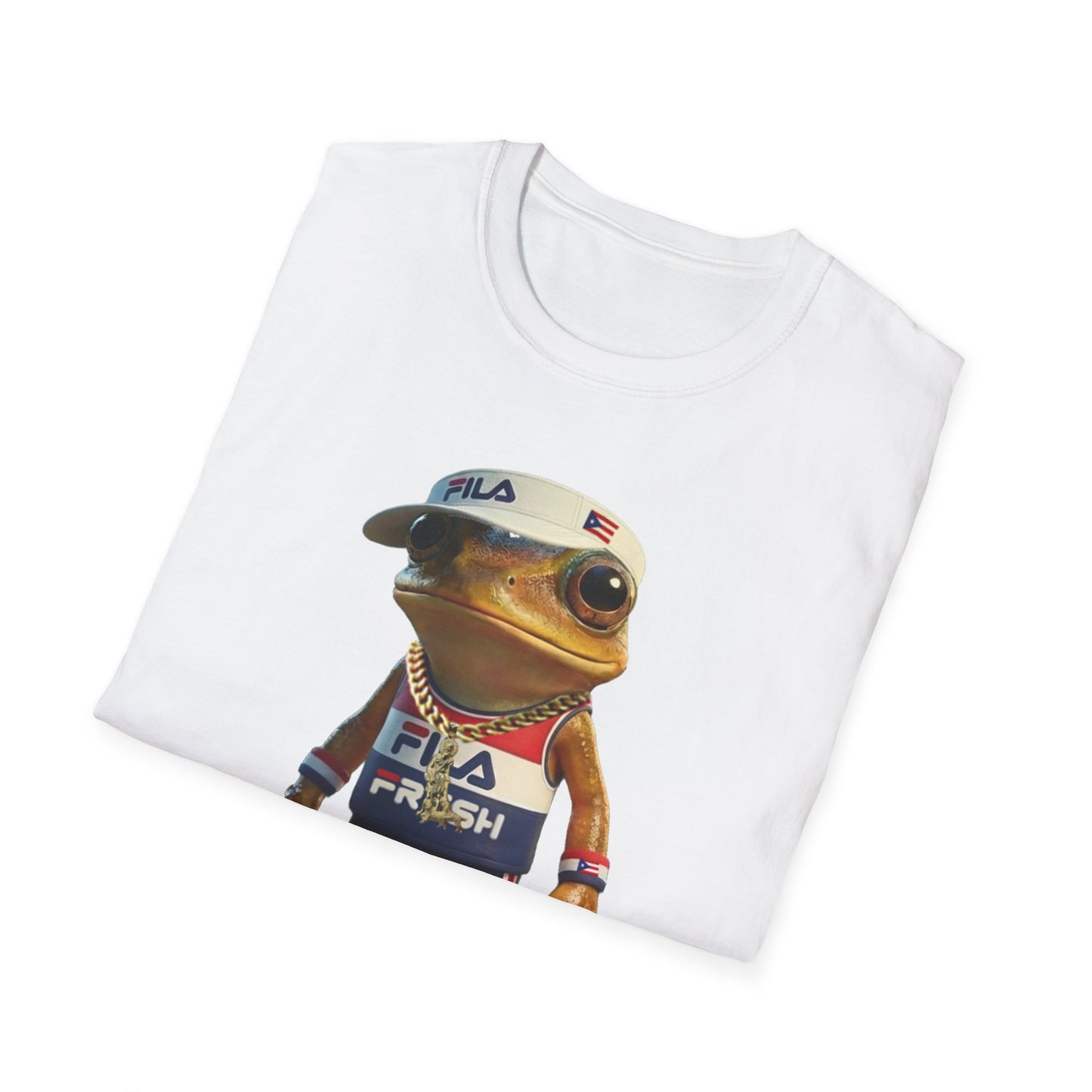 Fila Fresh Coqui Bori Visor Puerto Rock Unisex Softstyle Tee