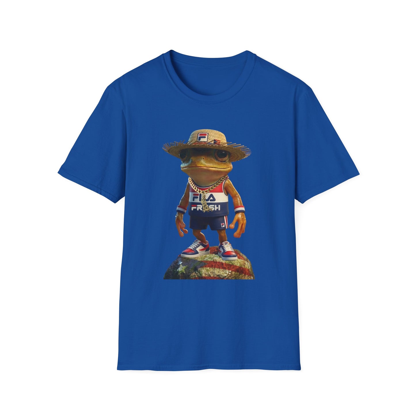 Fila Fresh Coqui Bori Straw Hat  Unisex Softstyle Tee