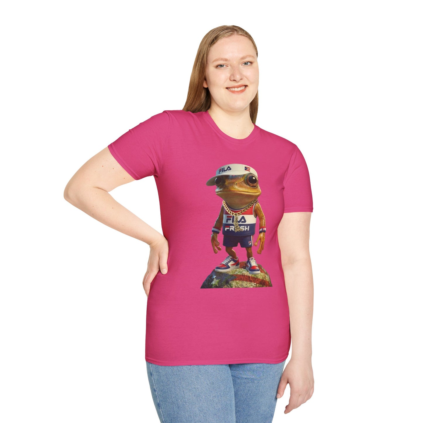Fila Fresh Coqui Bori Visor Puerto Rock Unisex Softstyle Tee