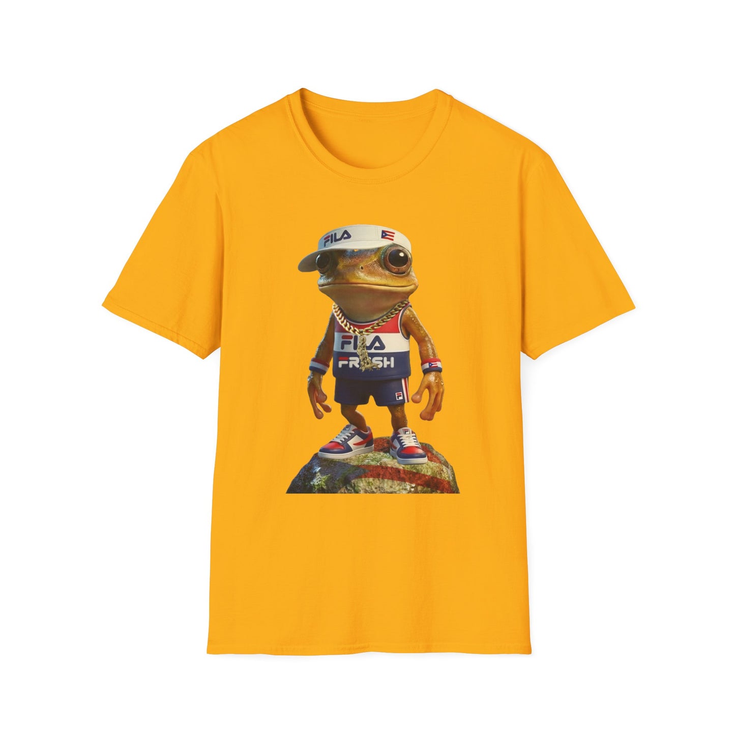 Fila Fresh Coqui Bori Visor Puerto Rock Unisex Softstyle Tee