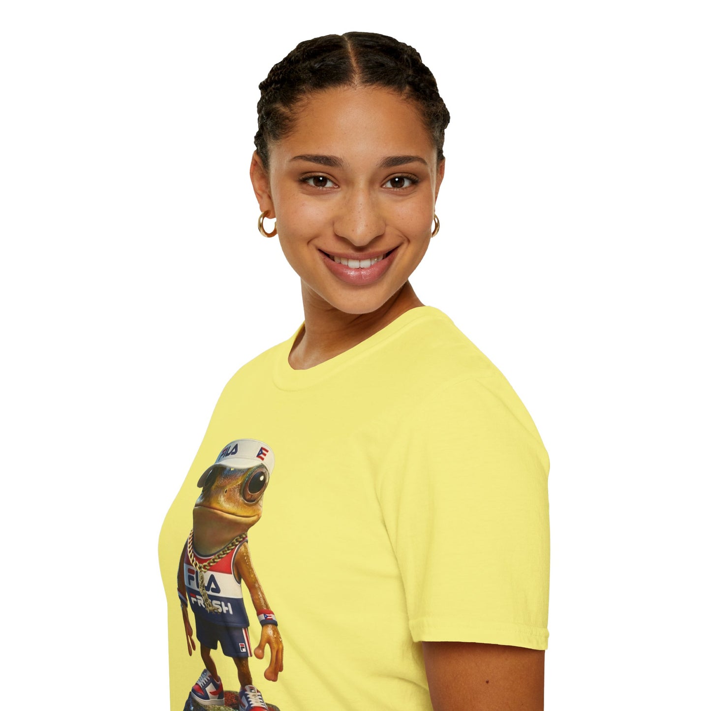 Fila Fresh Coqui Bori Visor Puerto Rock Unisex Softstyle Tee