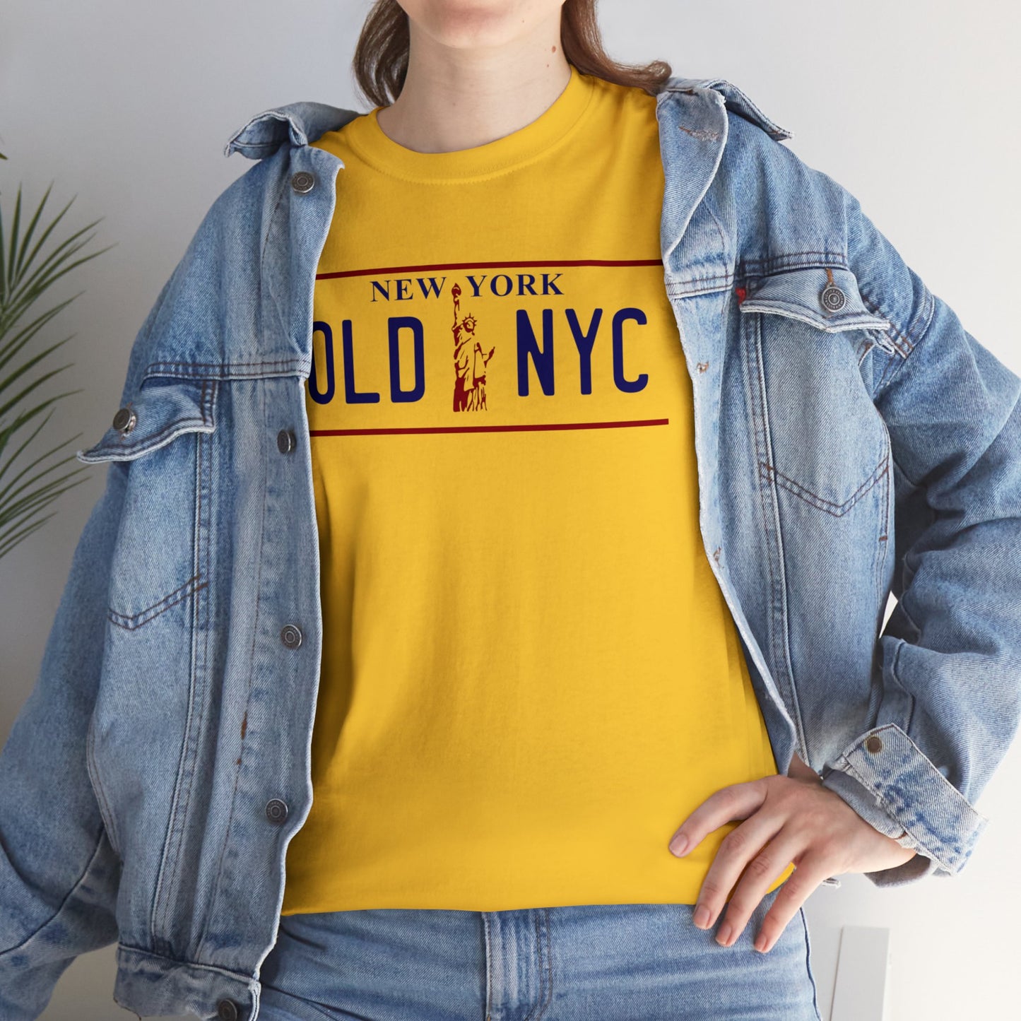 Old NYC Unisex Heavy Cotton Tee