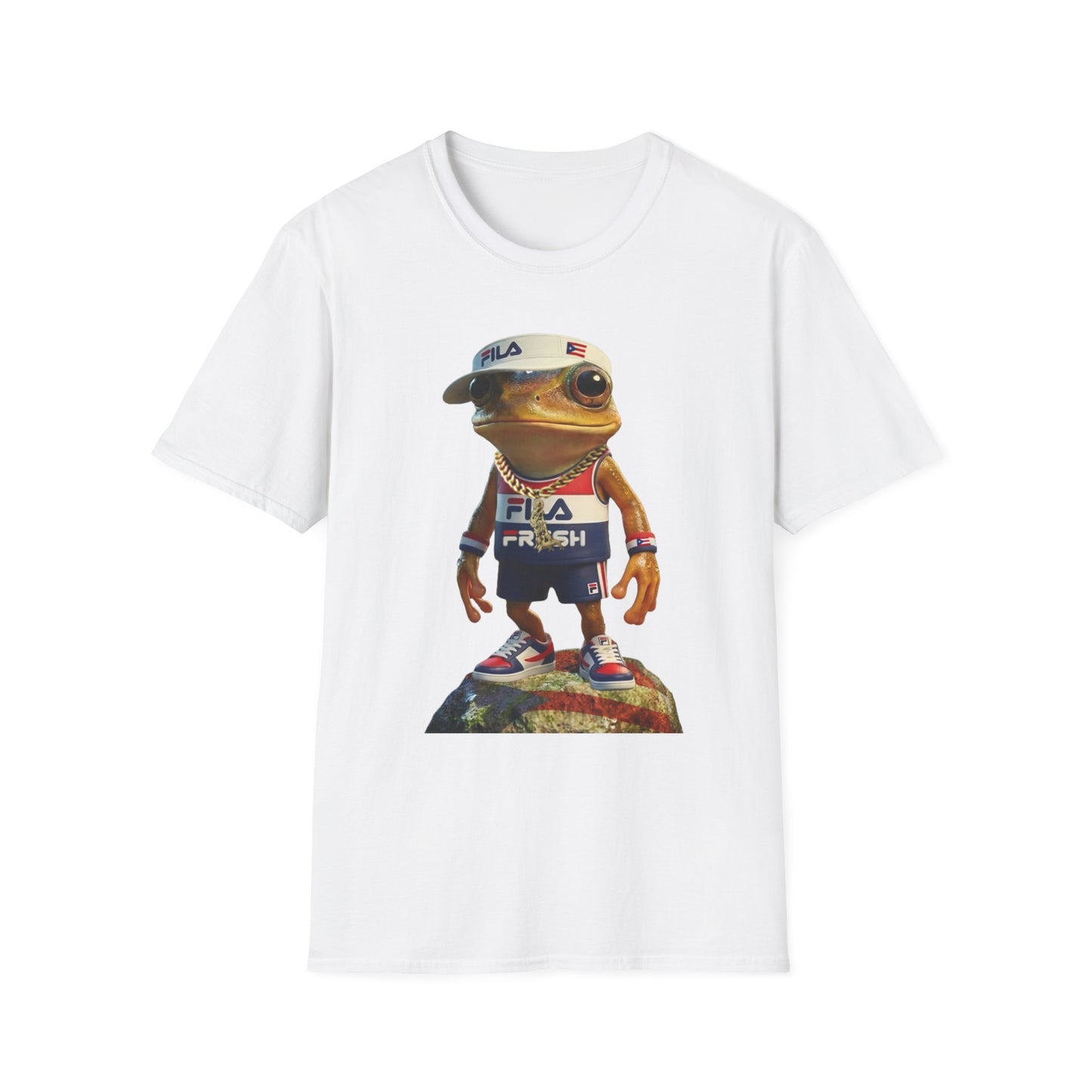 Fila Fresh Coqui Bori Visor Puerto Rock Unisex Softstyle Tee