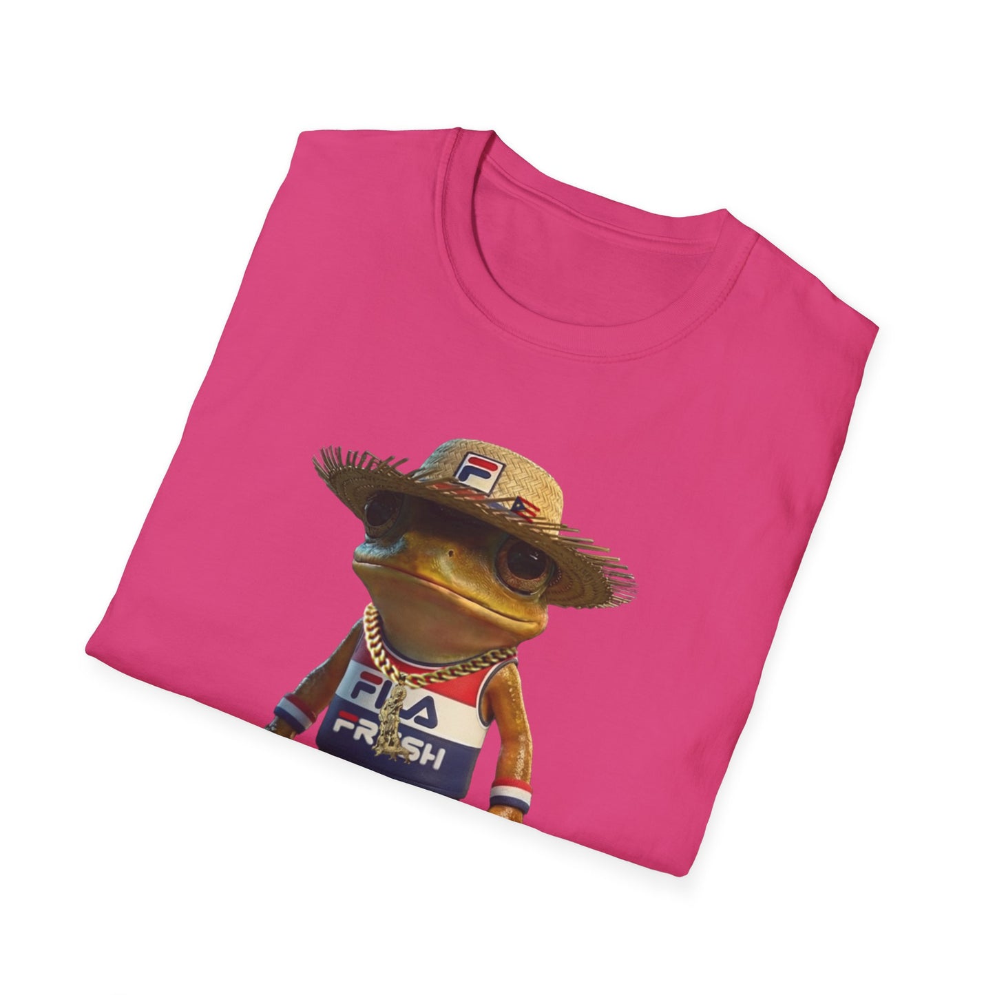 Fila Fresh Coqui Bori Straw Hat  Unisex Softstyle Tee