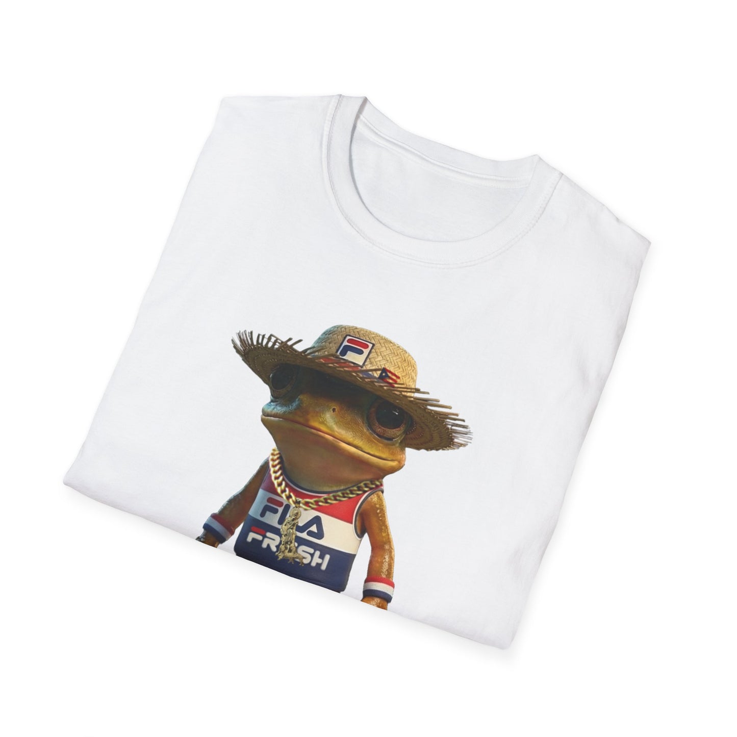 Fila Fresh Coqui Bori Straw Hat  Unisex Softstyle Tee