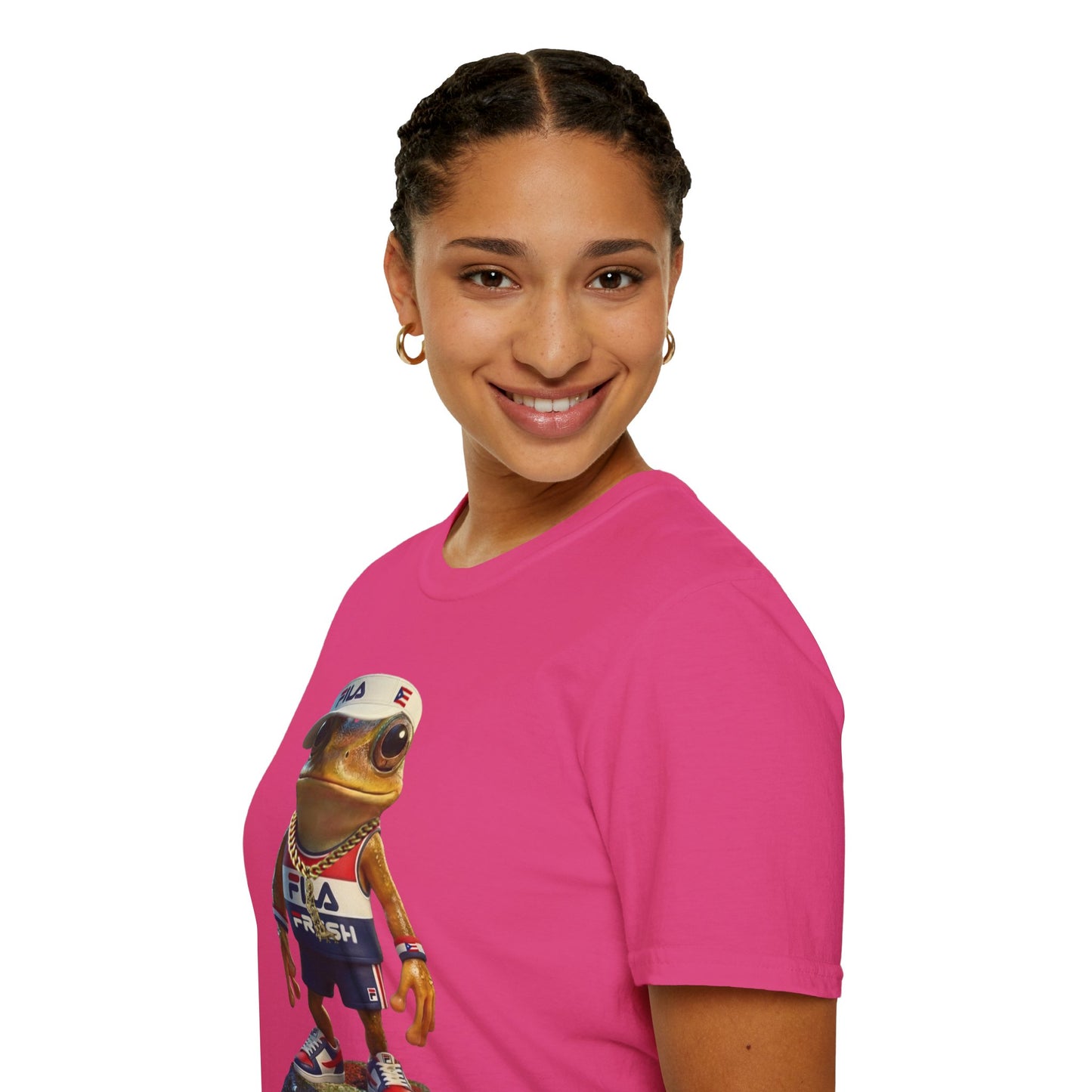 Fila Fresh Coqui Bori Visor Puerto Rock Unisex Softstyle Tee