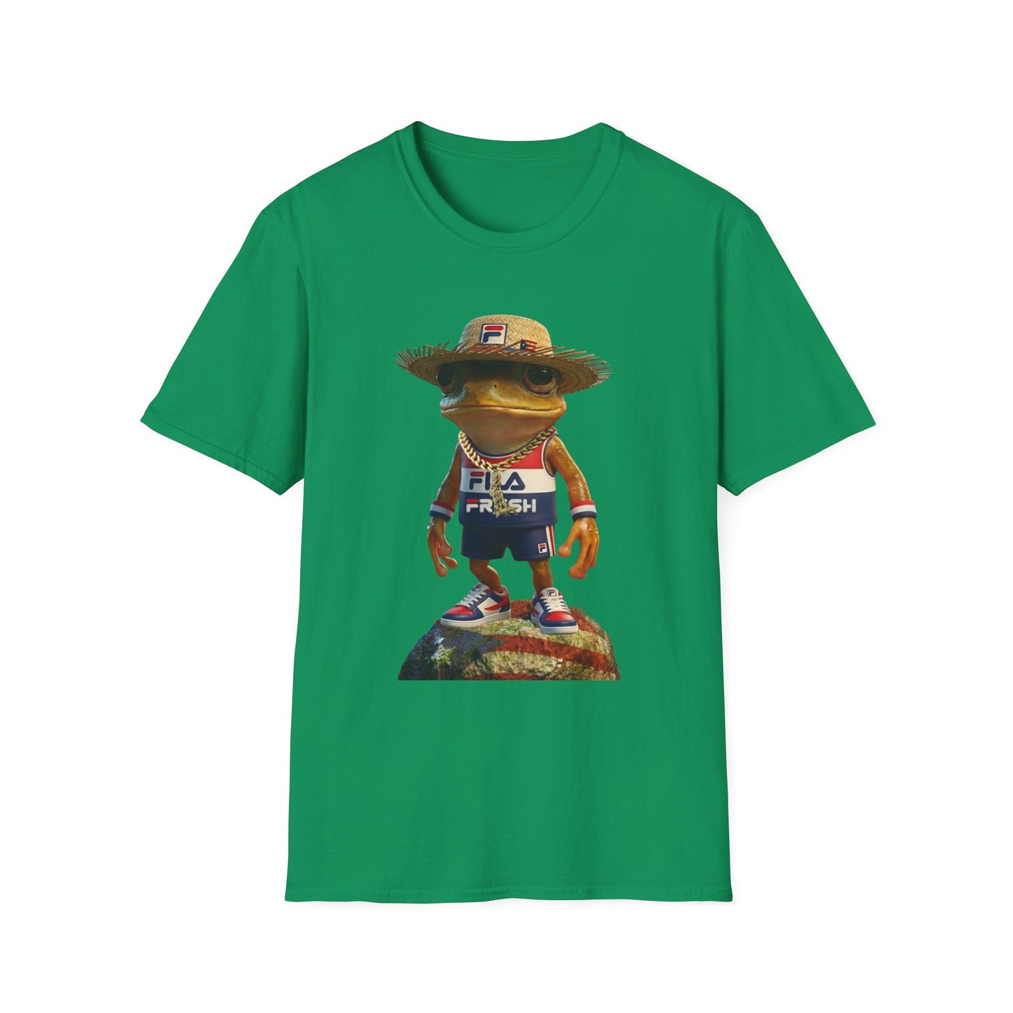 Fila Fresh Coqui Bori Straw Hat  Unisex Softstyle Tee