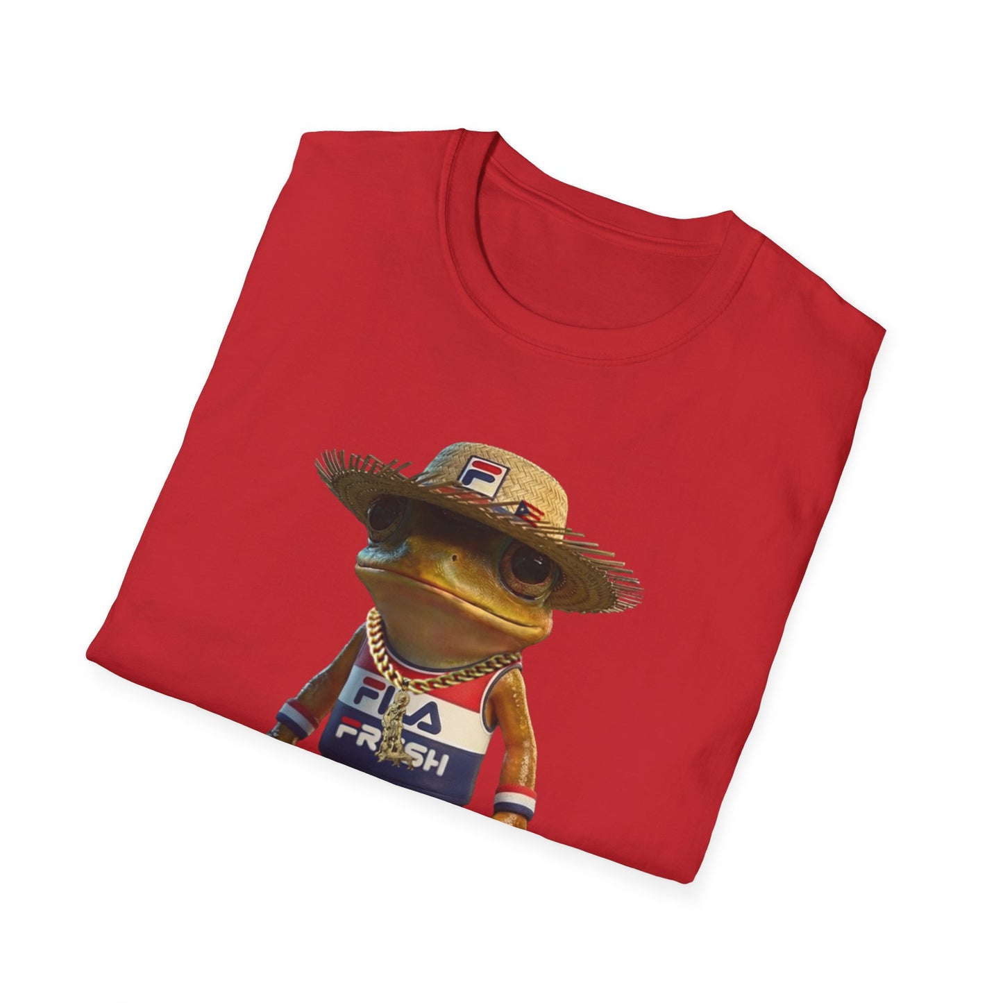 Fila Fresh Coqui Bori Straw Hat  Unisex Softstyle Tee