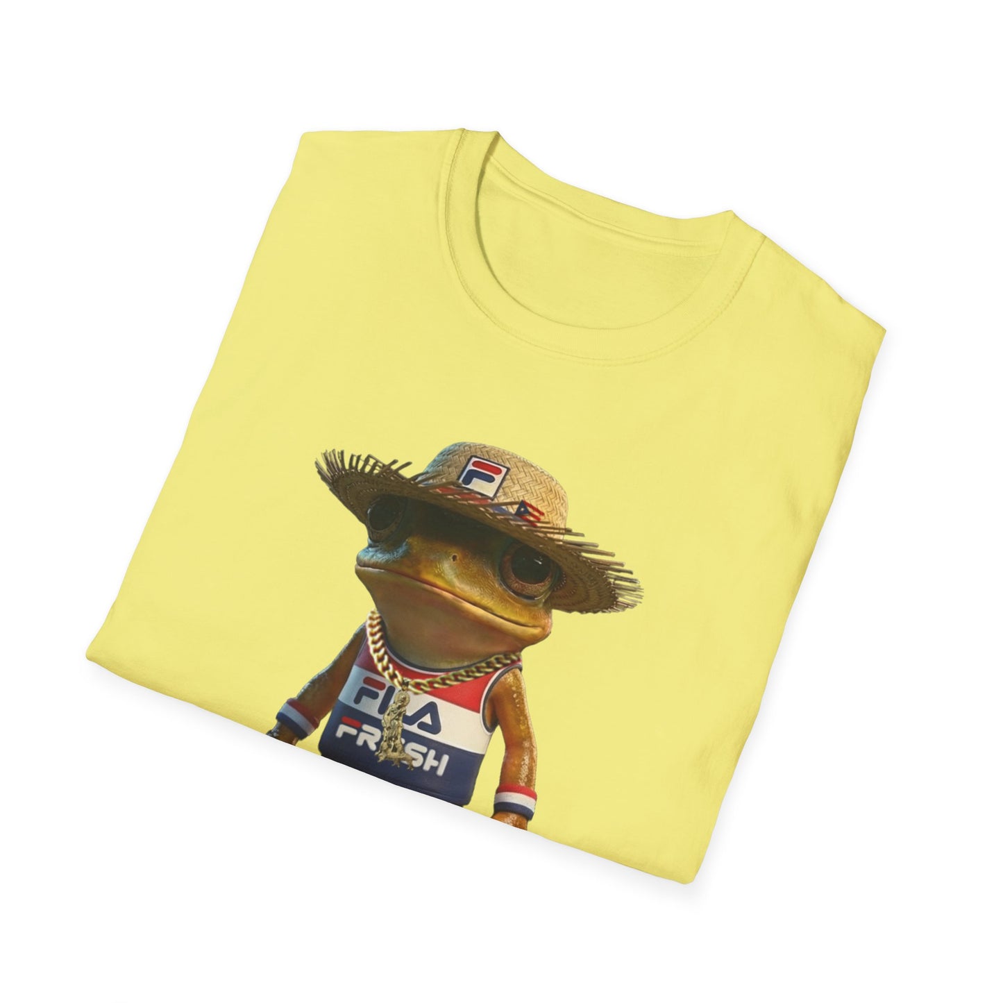 Fila Fresh Coqui Bori Straw Hat  Unisex Softstyle Tee