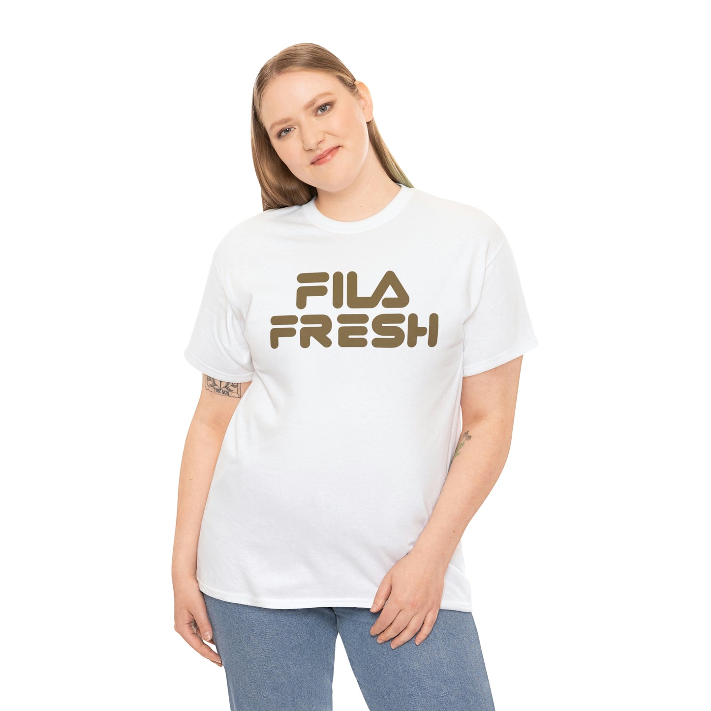 Fila Fresh Gold Unisex Heavy Cotton Tee