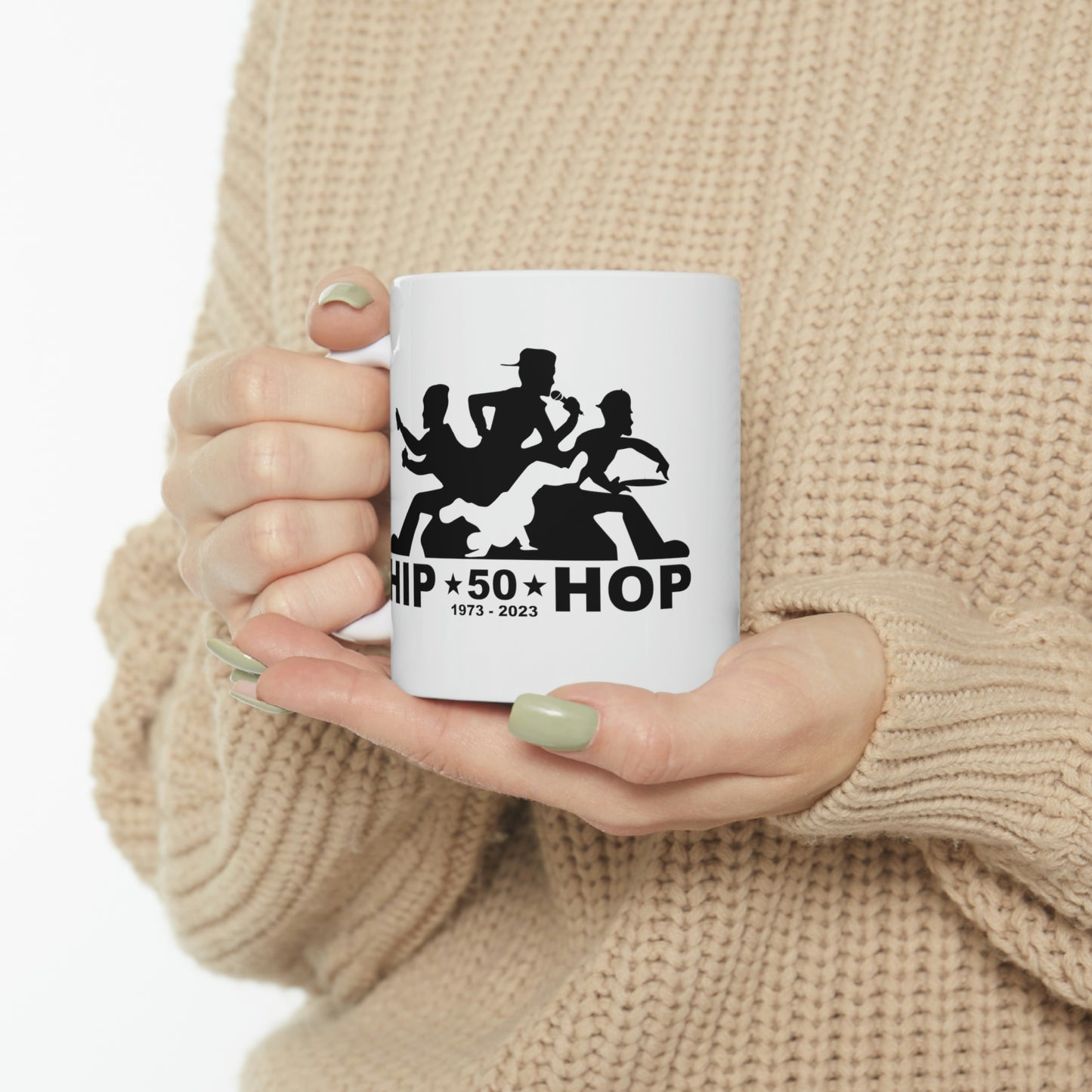 Hip Hop 50th Anniversary BLK Ceramic Mug 11oz