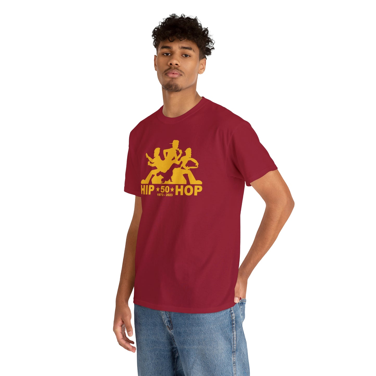 Hip Hop 50th Anniversary GLD Unisex Heavy Cotton Tee