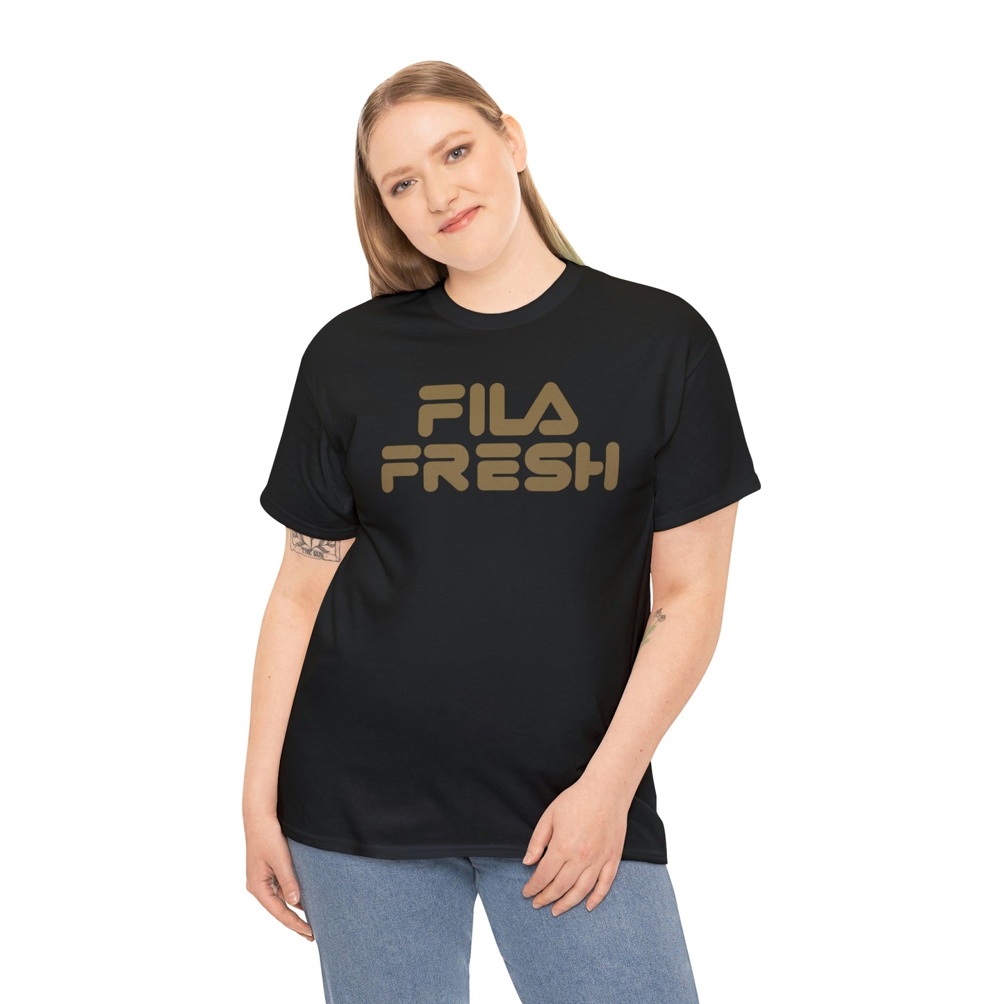 Fila Fresh Gold Unisex Heavy Cotton Tee