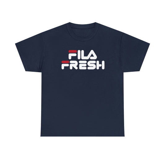 Fila Fresh White Unisex Heavy Cotton Tee