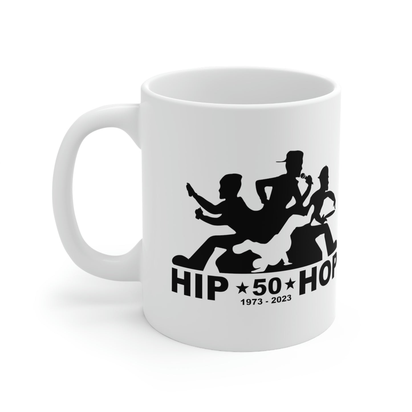 Hip Hop 50th Anniversary BLK Ceramic Mug 11oz