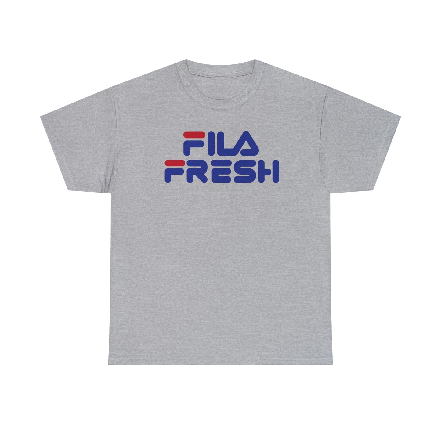 Fila Fresh Red Blue Unisex Heavy Cotton Tee