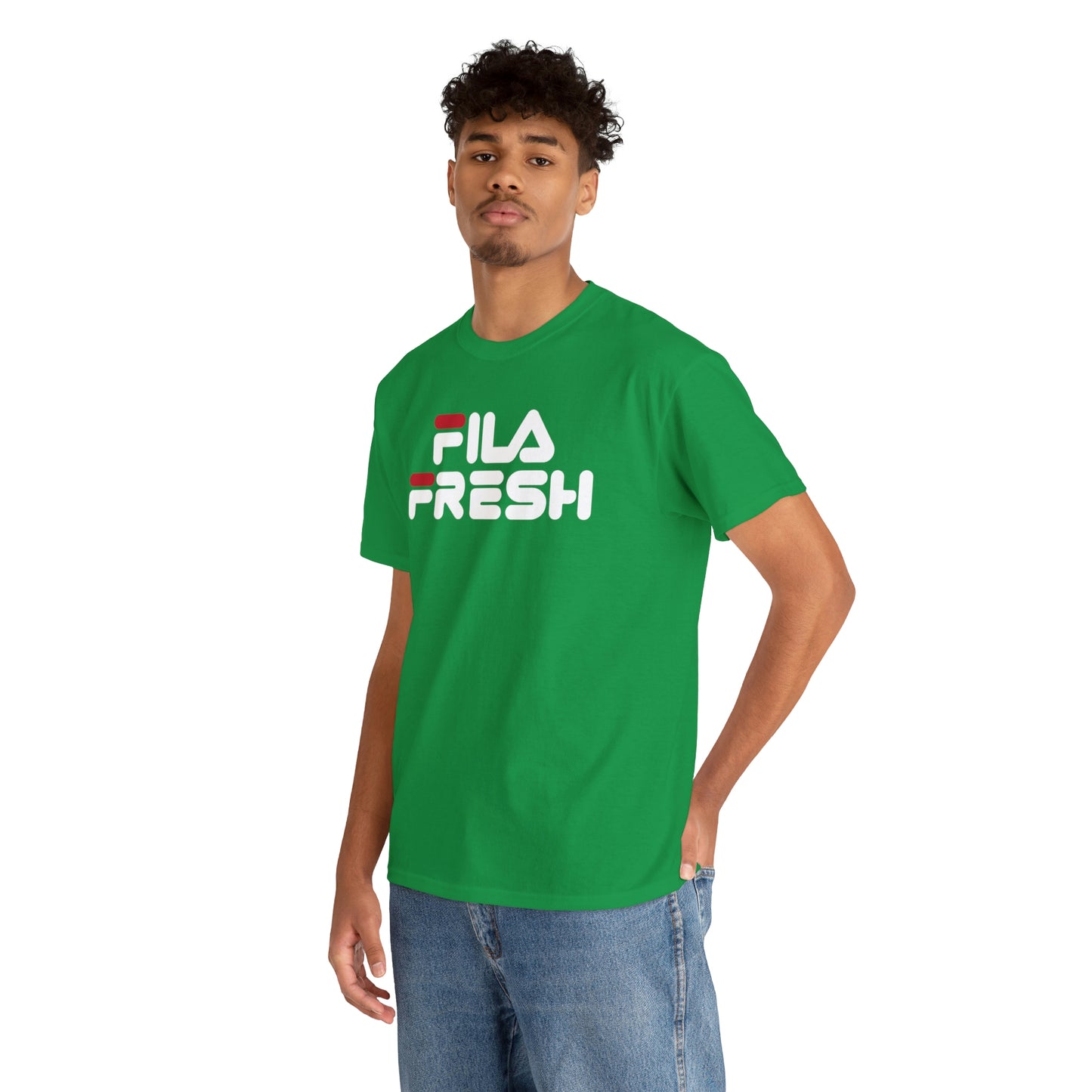 Fila Fresh White Unisex Heavy Cotton Tee