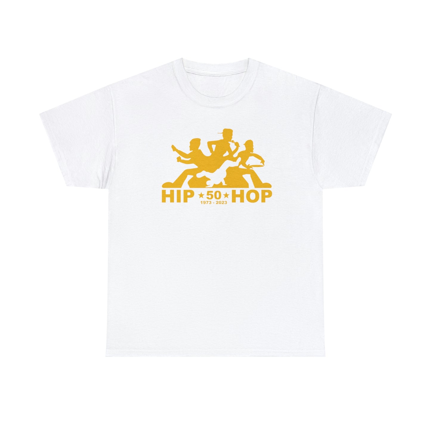 Hip Hop 50th Anniversary GLD Unisex Heavy Cotton Tee