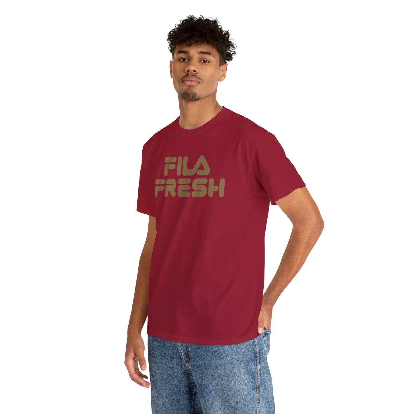 Fila Fresh Gold Unisex Heavy Cotton Tee