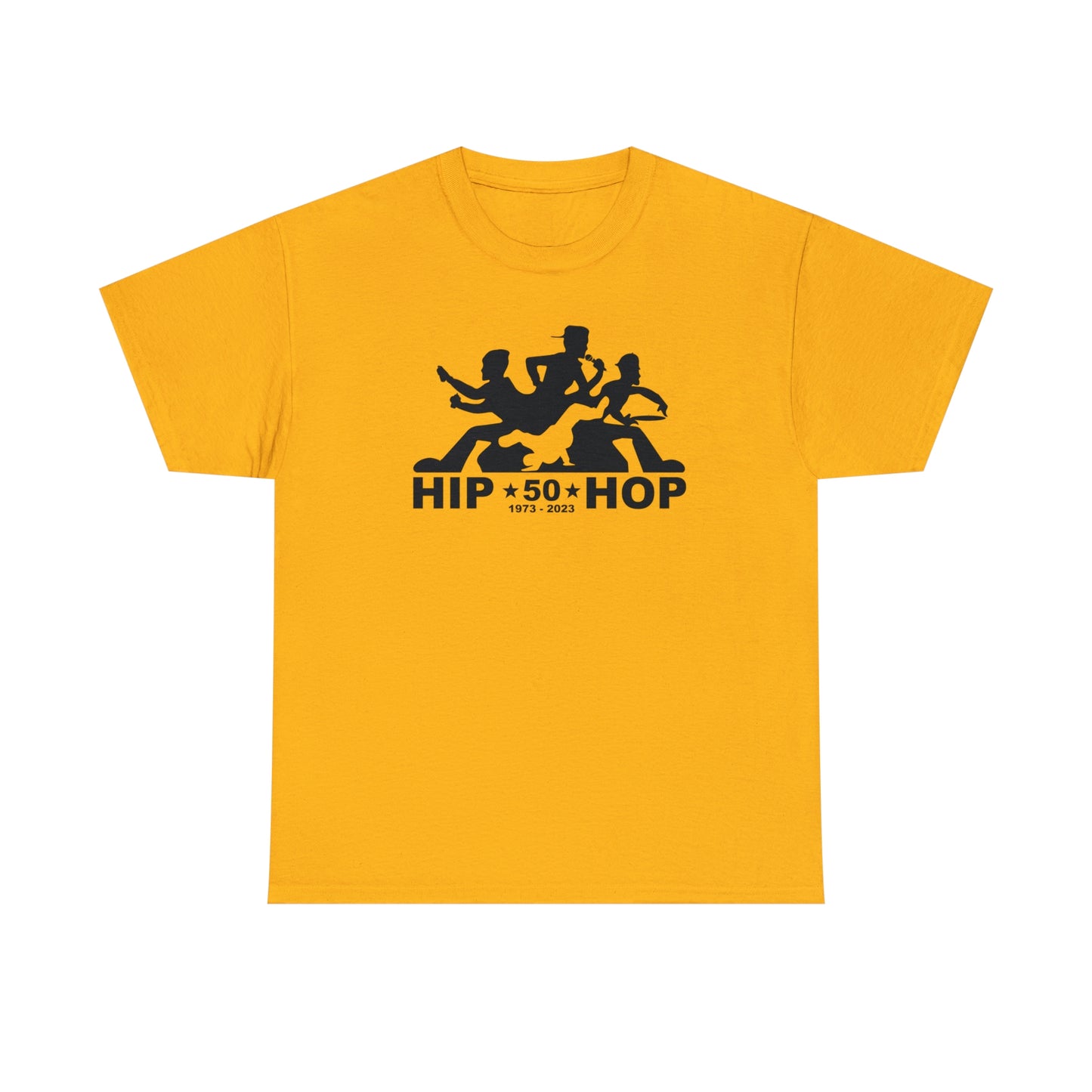 Hip Hop 50th Anniversary BLK Unisex Heavy Cotton Tee