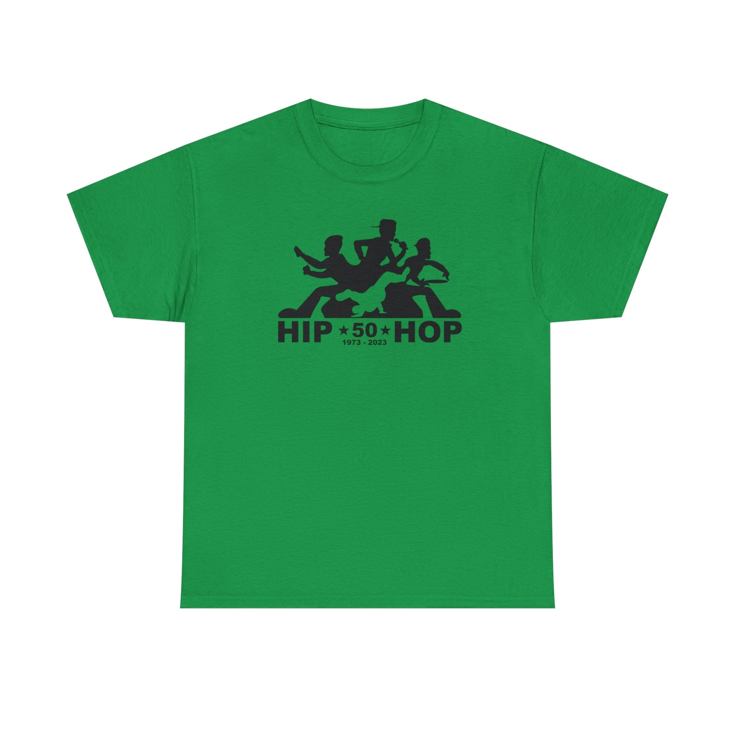 Hip Hop 50th Anniversary BLK Unisex Heavy Cotton Tee