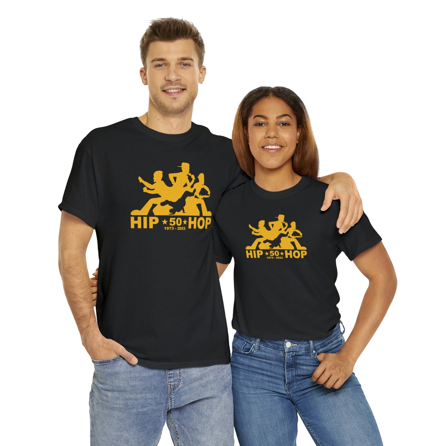 Hip Hop 50th Anniversary GLD Unisex Heavy Cotton Tee