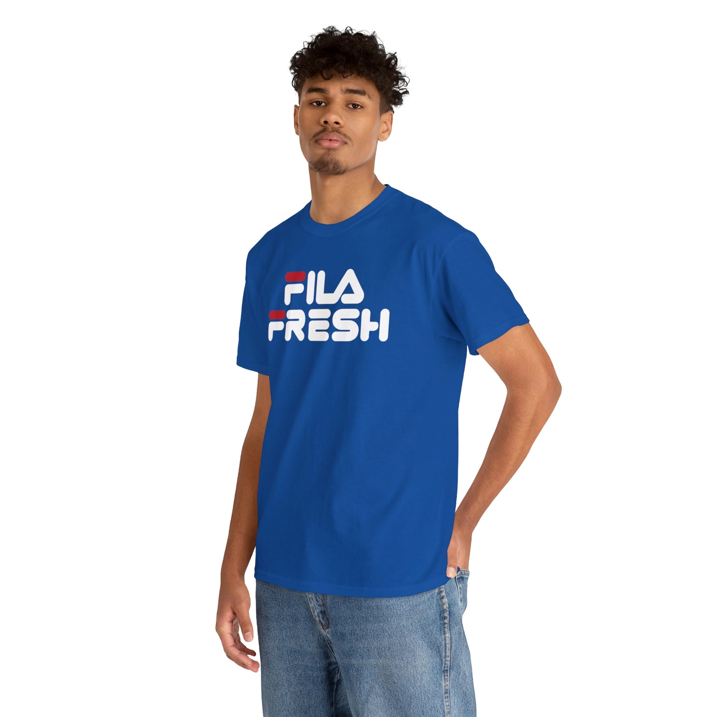 Fila Fresh White Unisex Heavy Cotton Tee