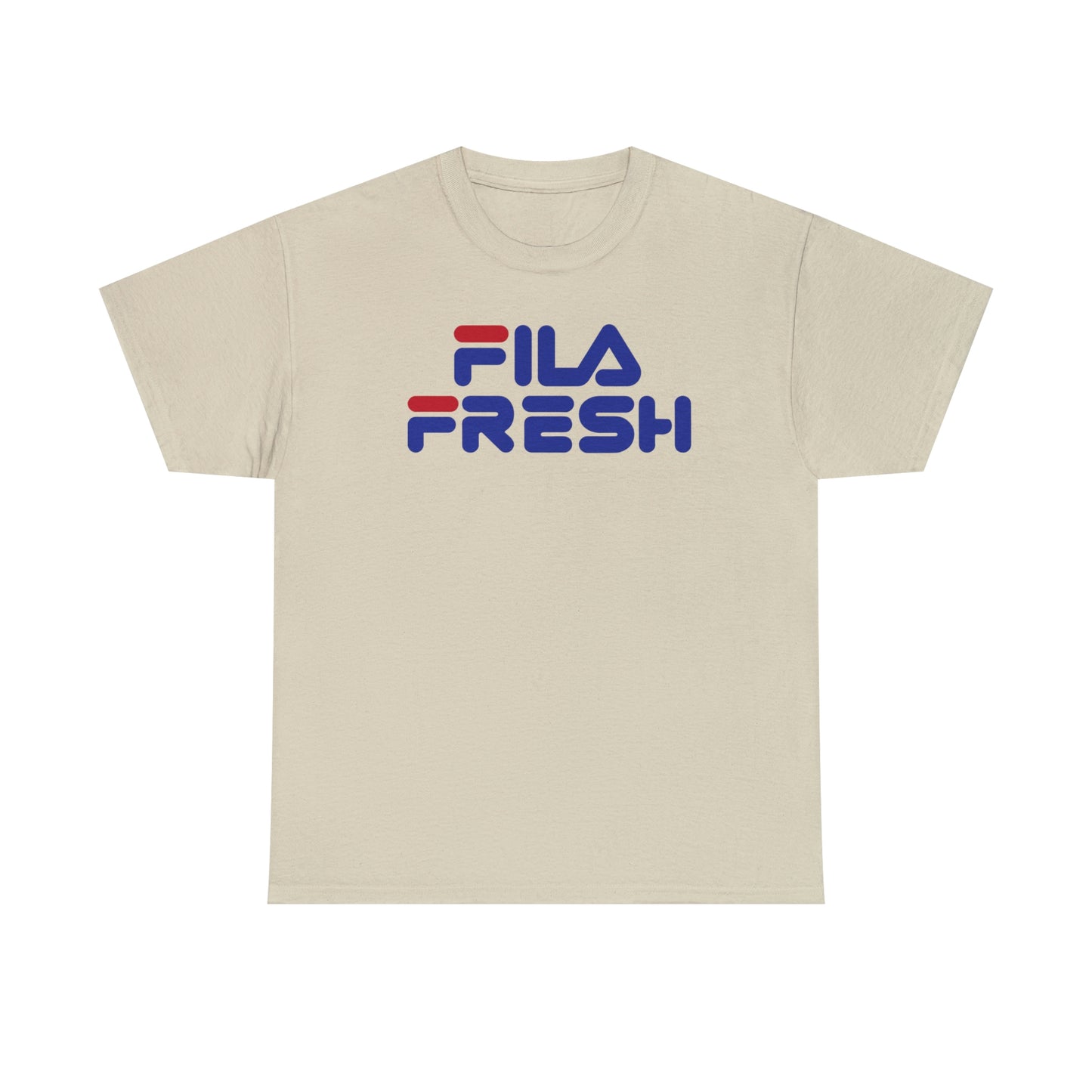 Fila Fresh Red Blue Unisex Heavy Cotton Tee