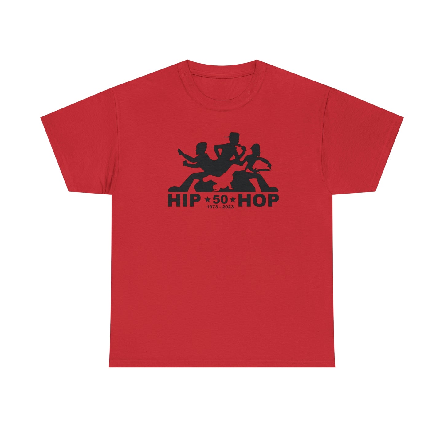 Hip Hop 50th Anniversary BLK Unisex Heavy Cotton Tee