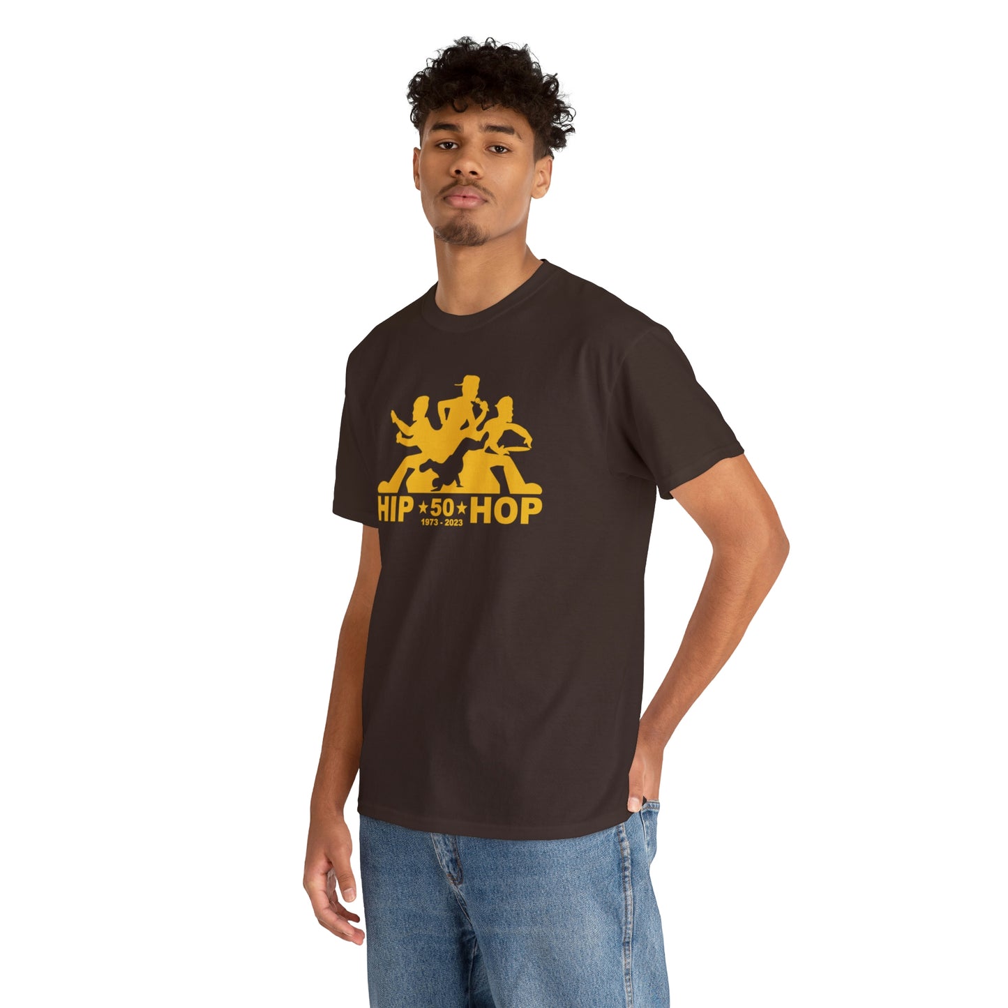 Hip Hop 50th Anniversary GLD Unisex Heavy Cotton Tee