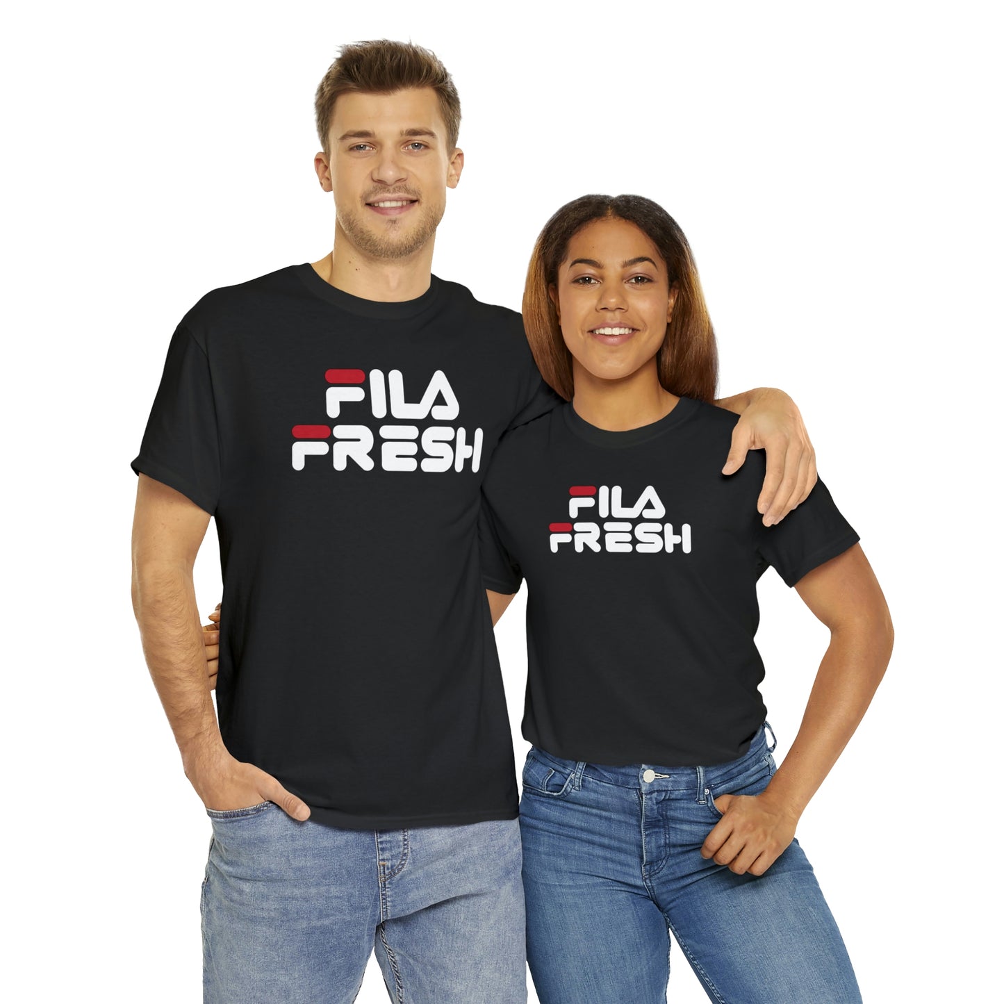 Fila Fresh White Unisex Heavy Cotton Tee