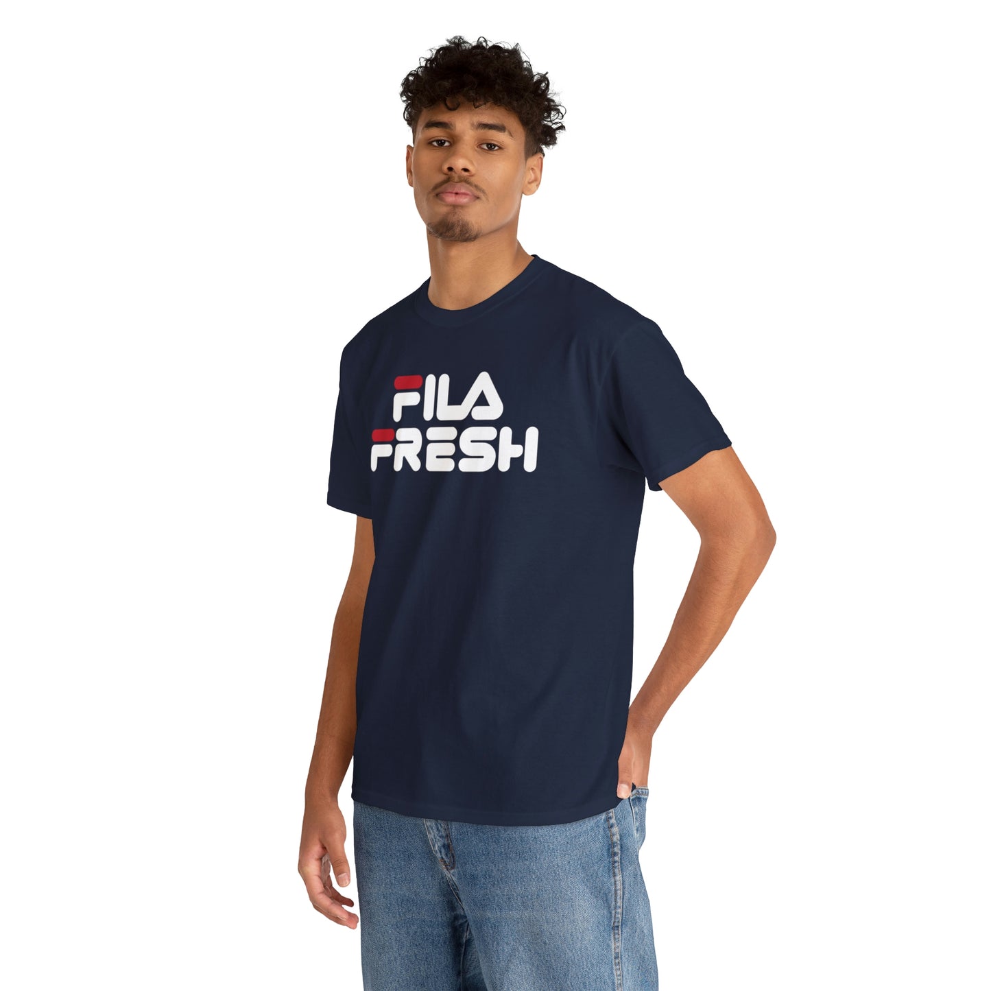 Fila Fresh White Unisex Heavy Cotton Tee